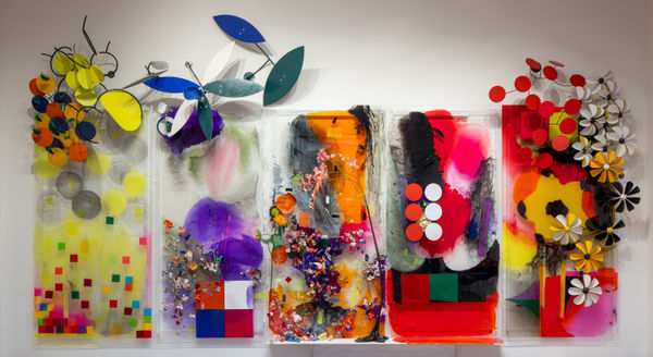 Judy Pfaff, A Walk in the Park, 2023