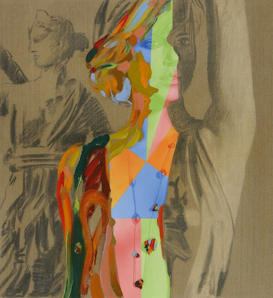 Adriano Nardi Diana&rsquo;s Mirror 2009 Oil on canvas 65 x 60cm