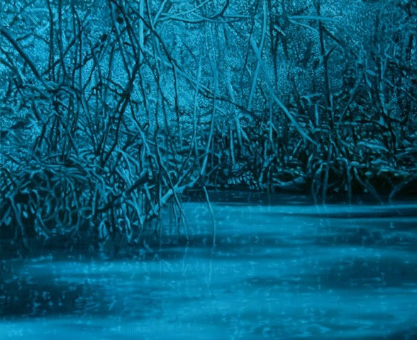 Francesco Cervelli Zona Dombra 2010 Oil on canvas 50 x 60cm