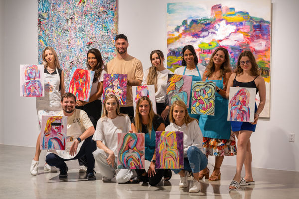 Recap of our last painting class