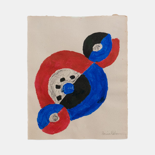 Sonia Delaunay - La Danseuse Jaune, ca. 1972