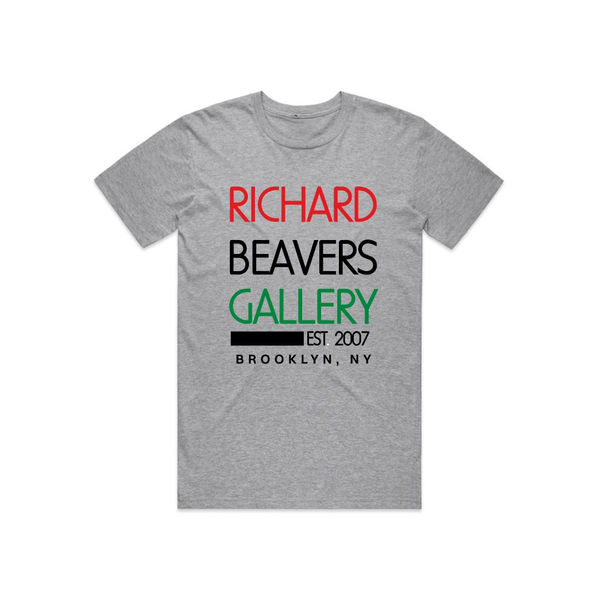 RICHARD BEAVERS GALLERY “What is Black Joy” ESTABLISHED TEE - Gray