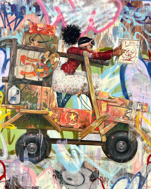 Frank Morrison, Big Wheels for Big Dreams, 2022