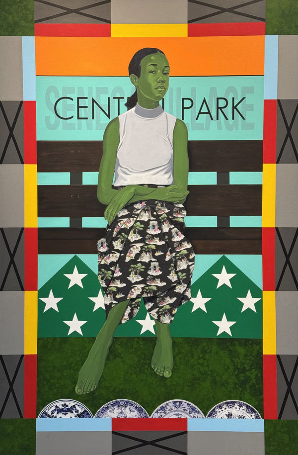 Clarence Heyward, Beneath the Benches - (Seneca Village), 2025