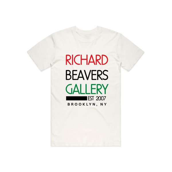 RICHARD BEAVERS GALLERY “What is Black Joy” ESTABLISHED TEE - White