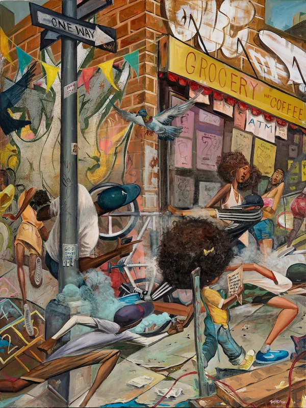 Frank Morrison, Up the Block, 2026