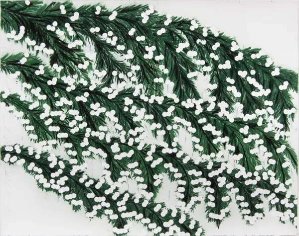 Donald Sultan, Mimosa Sept 7 2022, 2022