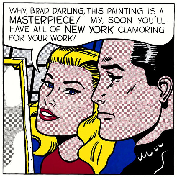 Roy Lichtenstein, Masterpiece, 1962