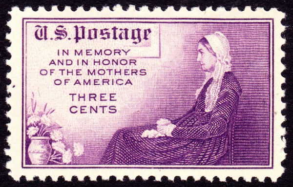Whistler’s Mother stamp, 1934