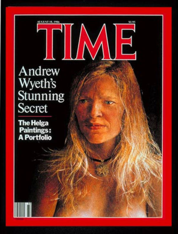 Andrew Wyeth’s Helga Paintings story in TIME magazine, August 18, 1986