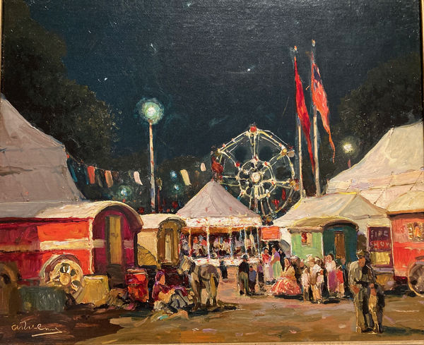 Anthony Thieme's Circus Paintings. Otis Kwame Kye Quaicoe in Phoenix