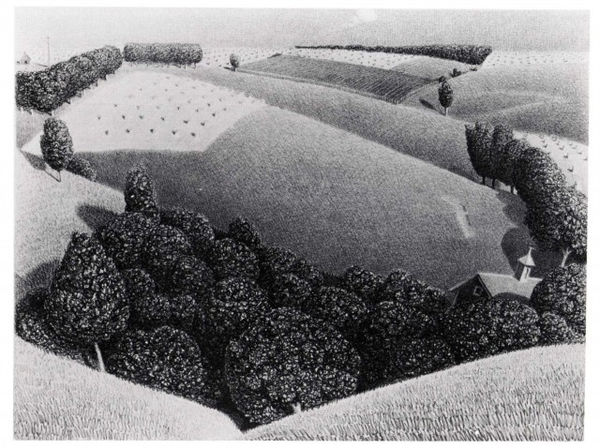 The Lithographs of Grant Wood