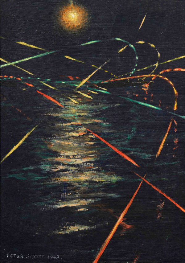 Star Shell and Tracers, Steam Gunboats in Action, 1943