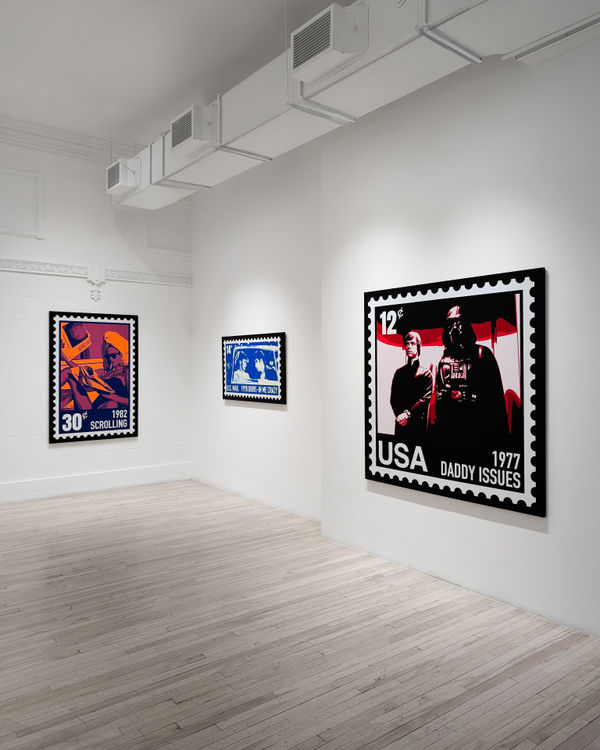 Galerieleroyer Joecurtis Scrollingthoughtime Installshots12