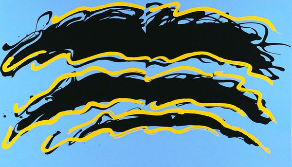 Jacques Hurtubise - Graffignure d'Azur, 1997