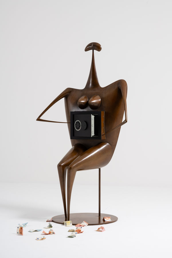 Philippe Hiquily - "La Banqui&egrave;re" Sculpture - 1989