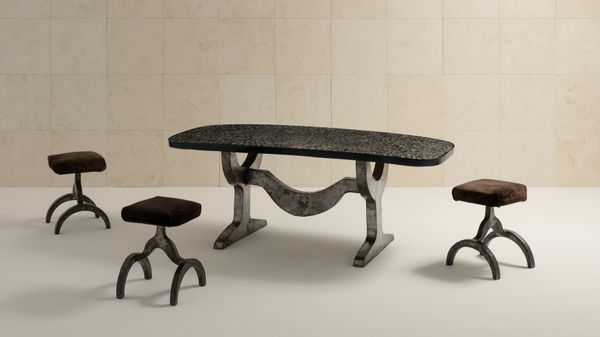 Ado Chale, Dining table, c. 1980
