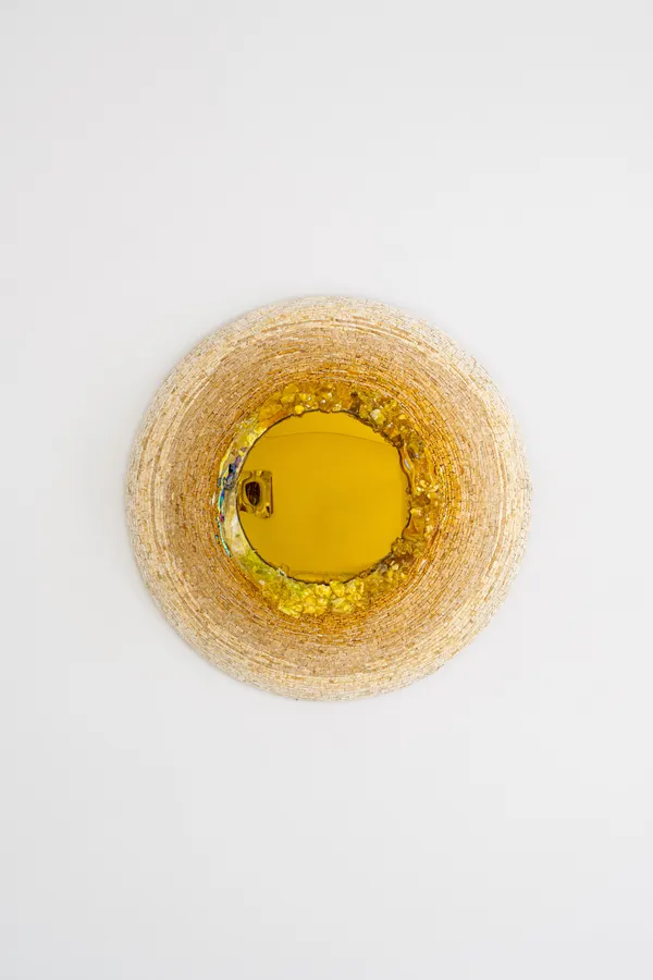 Béatrice Serre, "Gold Vortex", 2023