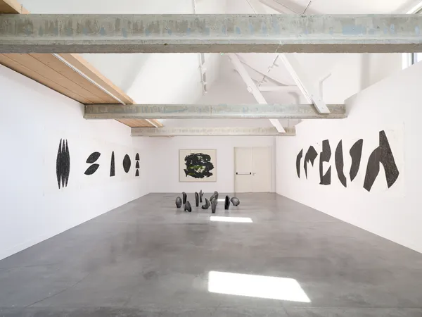 Vue de l’exposition A Family of Rooms de Vincent Barré / Photo © Aurélien Mole, courtesy Les Tanneries - CACIN, Amilly