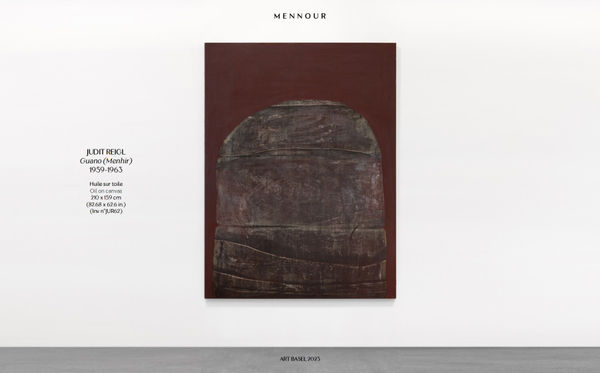 Art Basel 2023 - stand Galerie Kamel Mennour Basel, Switzerland