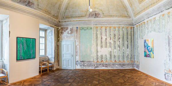 Liquid Slices of Time Dubniczay Palace - House of Arts, Veszprém, Hungary