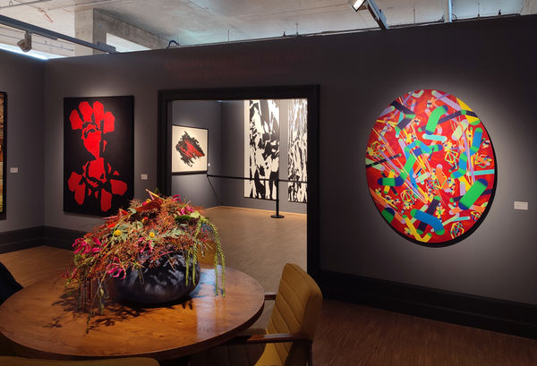 Budapest Contemporary 2023 - stand Kálmán Makláry Fine Arts Bálna Budapest Rendezvényközpont, Budapest