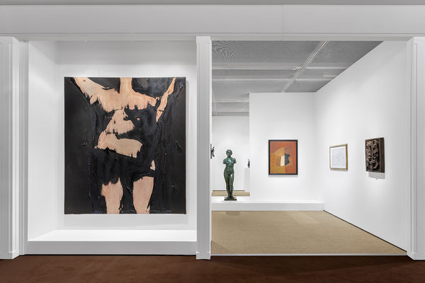 Fine Arts La Biennale 2023 - stand Galerie Dina Vierny Grand Palais Éphémère, Paris