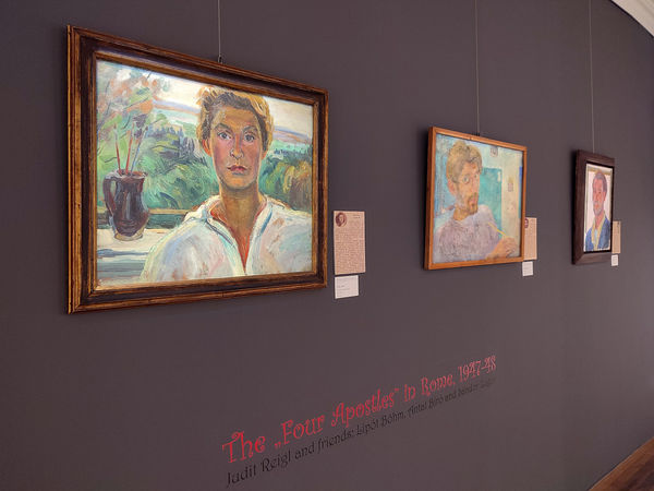 Judit Reigl et ses amis, les "quatre apôtres" à Rome, 1947-48 Galerie Kálmán Makláry Fine Arts, Budapest