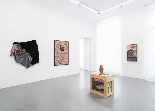 Joana Choumali and Thandiwe Muriu Femmes - Group Show curated by Pharrel Williams - Perrotin Gallery, Paris