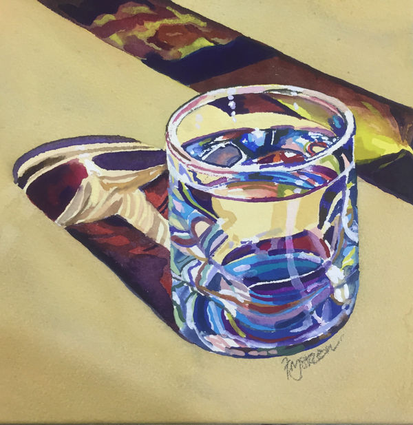 Nell Frysteen, Glass - Ground Zero Cafe