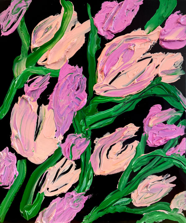 Sonate 4, 2025 50x60 cm