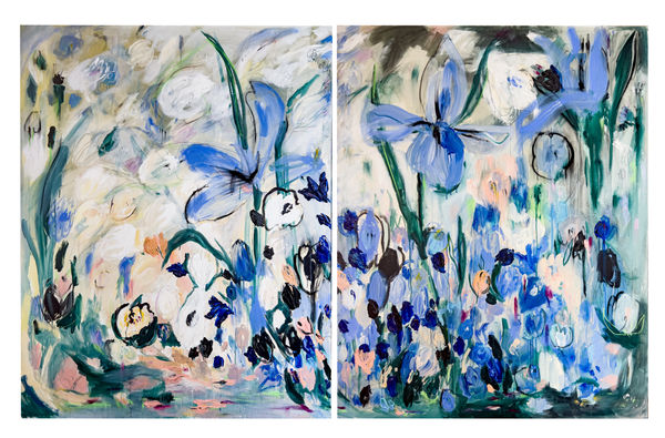 HYMNE V (Diptych), 2024 180 x 280 cm