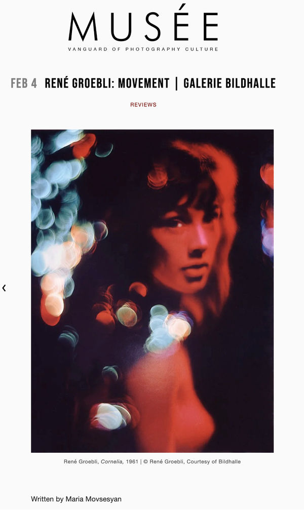 RENÉ GROEBLI - MUSÉE MAGAZINE