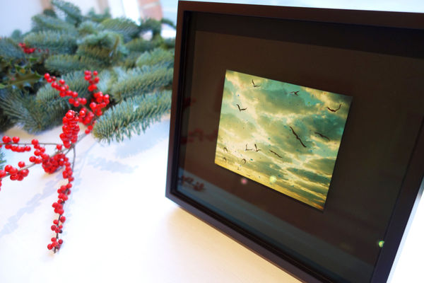 Chloe Sells 'Storytellers' framed. Please note our prices do not include framing.