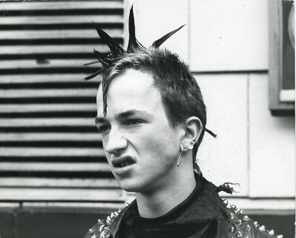 Peter Price, Teenager Punk. Yearbook pg. 53. 1981.