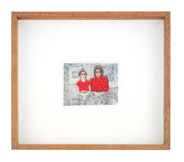 Eugenia Martinez, Two Ladies with red clan