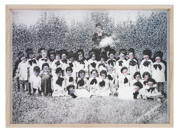 Eugenia Martinez, Little girls with blue nose, 2016