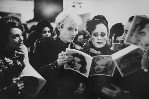 Neil Libbert, Andy Warhol, TATE Gallery London, 1971