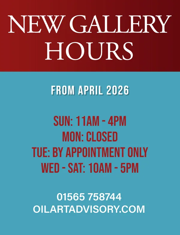 April 2026 - New Gallery Hours