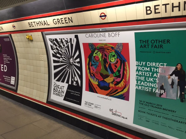 Tiger's Eye on the London Underground