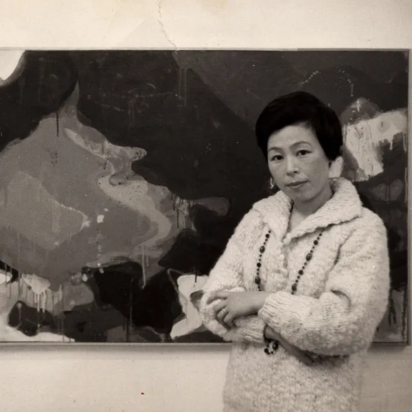 Landing Paris Portrait Minami Exhibition 1960