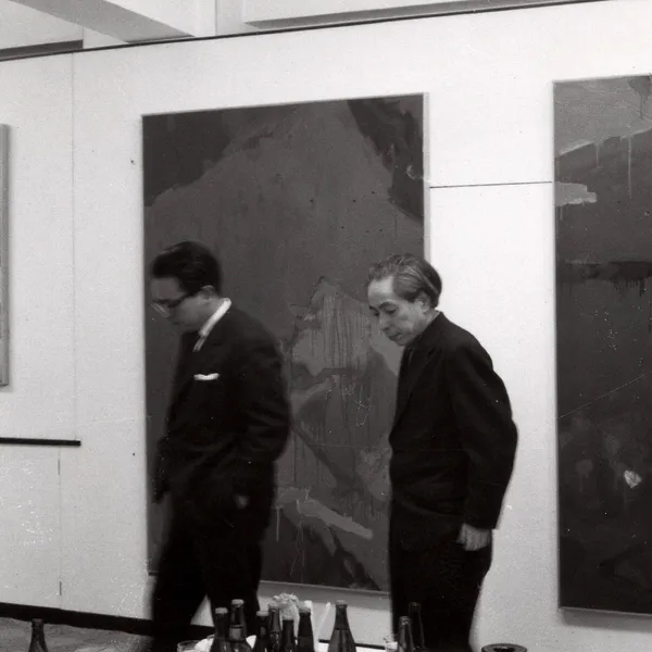 Red and Gray, 1960 Oil on Canvas