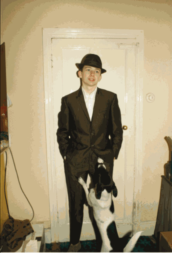 Nan Goldin, Mod Kid With Dog, 1978/2025