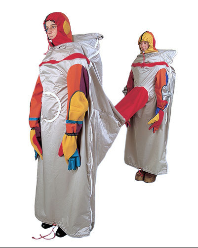 Studio Orta, Modular Architecture - Nexus Architecture X 3, 1996. Microporous polyester, diverse textiles, zips, dimensions variable. Photo courtesy of the Artists.