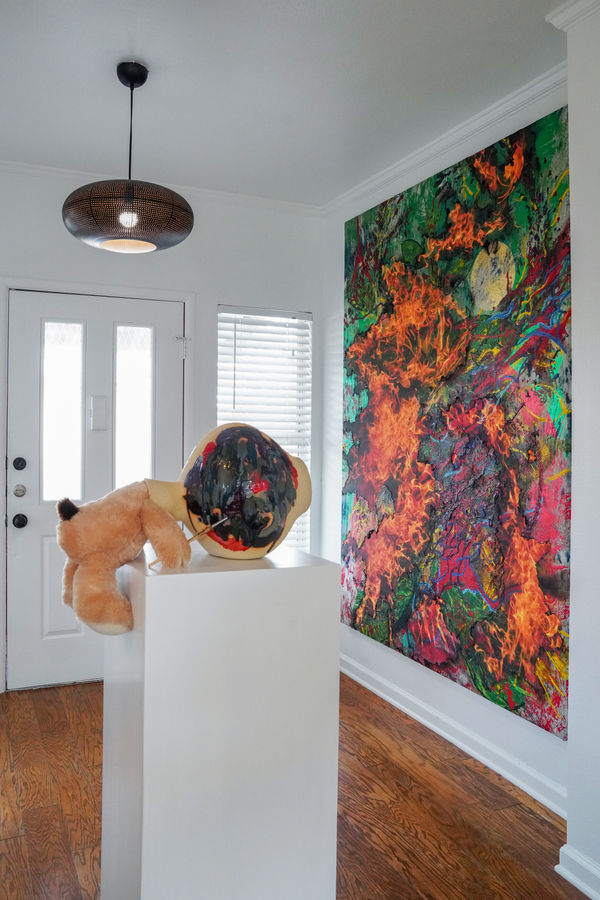 Installation view, JUST FRIENDS, 2023. McLennon Pen Co. Gallery, Austin