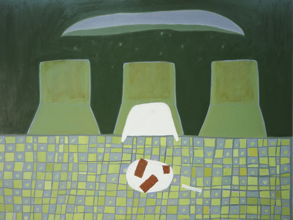 Leung Hoi Nga Livy Midnight Snacks Soft Pastel And Oil On Canvas 80X100Cm 2019