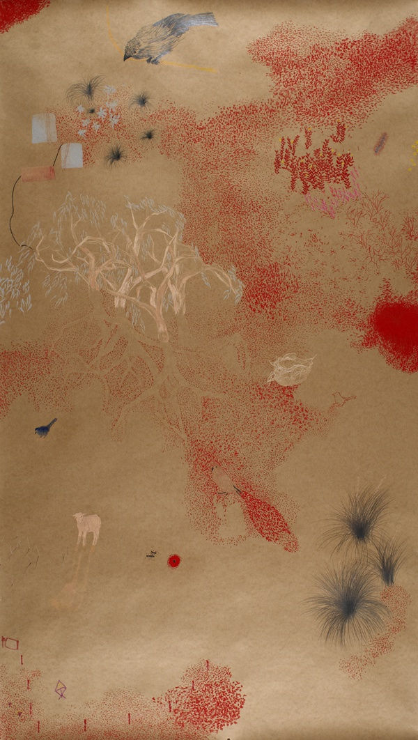 Li Wenmin Little Bird Nest 250Cm X 114Cm 2008