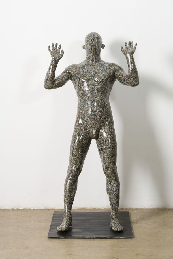 Yang Qian Shredded Paper Man Paper Resin 2009 Lowres