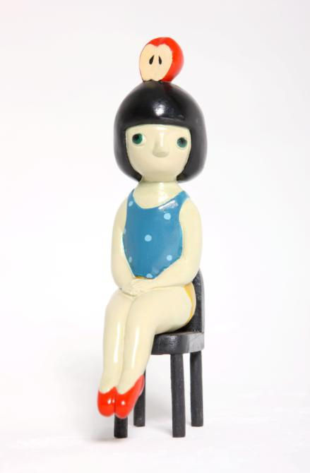 Ikumi Nagasawa Looking For The Other Half Blue Frp Wood 22X5X12Cm