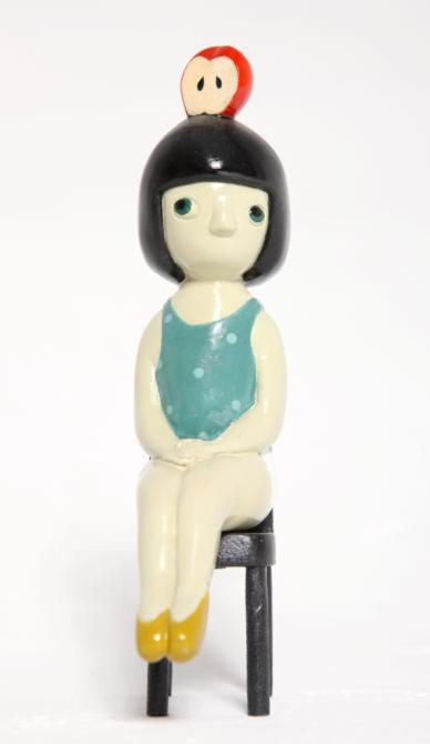Ikumi Nagasawa Looking For The Other Half Green Frp Wood 22X5X12Cm